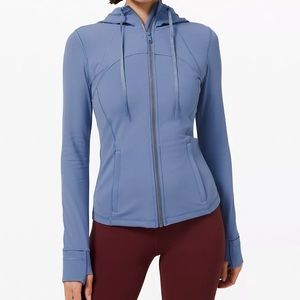 Lululemon Hooded Define Jacket 
Nulu Size 4 Water Drop